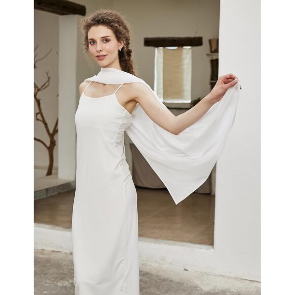 Chiffon Cape Shawls For Evening Dress Soft Elegant Sheer Wraps Perfect 7396 Chiffon Cape Shawls For Evening Dress Soft Elegant Sheer Wraps Perfect 7396